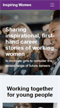 Mobile Screenshot of inspiringwomencampaign.org
